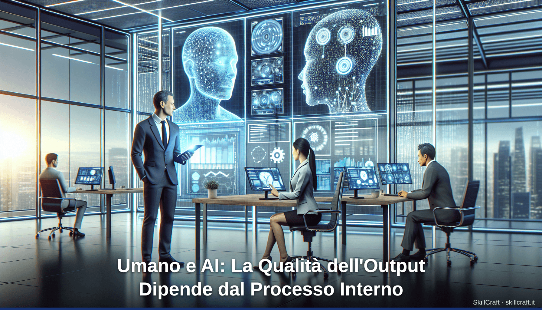 Umano e AI: La Qualità dell'Output Dipende dal Processo Interno